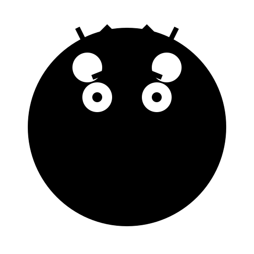 Human Head Black Silhouette Icon - DrawGPT