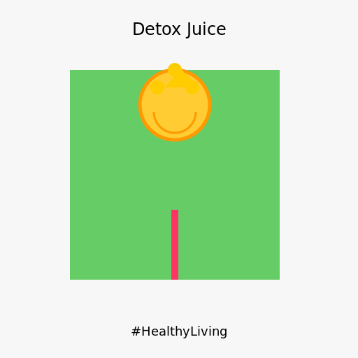 Detox Juice for Instagram - DrawGPT