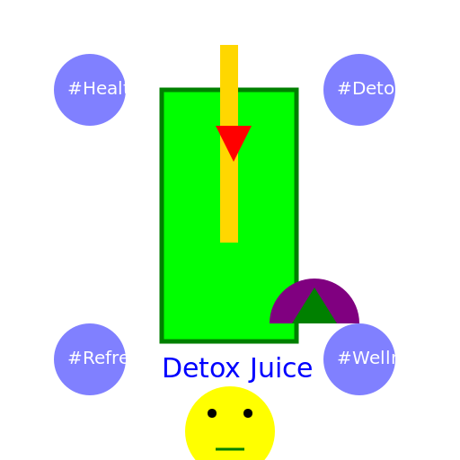 Detox Juice for Instagram - DrawGPT