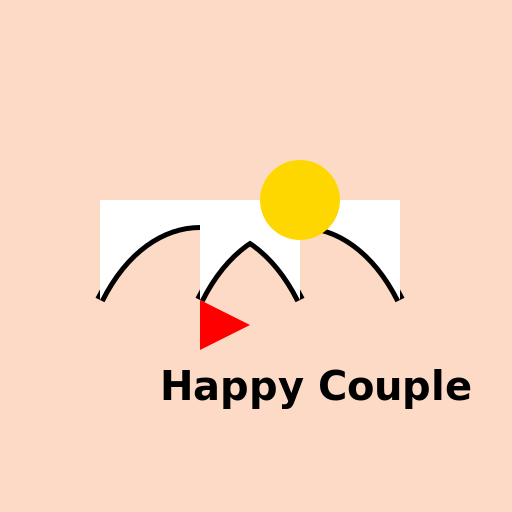Wedding Bells for Two Strands of Hair - DrawGPT