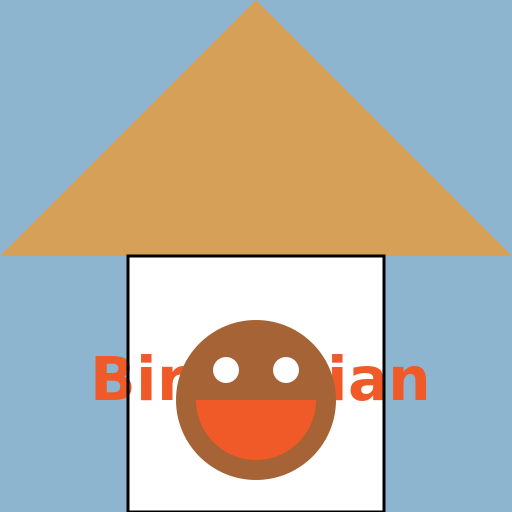 Bird Brian Logo Dog Kennel - DrawGPT