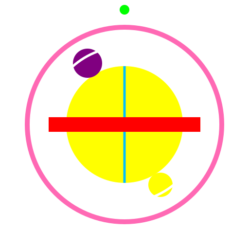 Circle in Maze Game Logo - DrawGPT