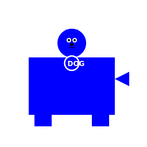 Blue Dog - DrawGPT