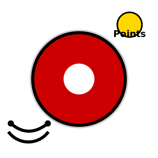 Points Game Logo - DrawGPT
