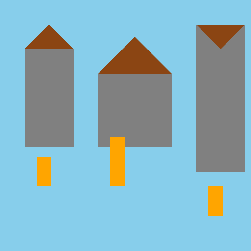 Square City - Where Everyone and Every House is Square! - DrawGPT