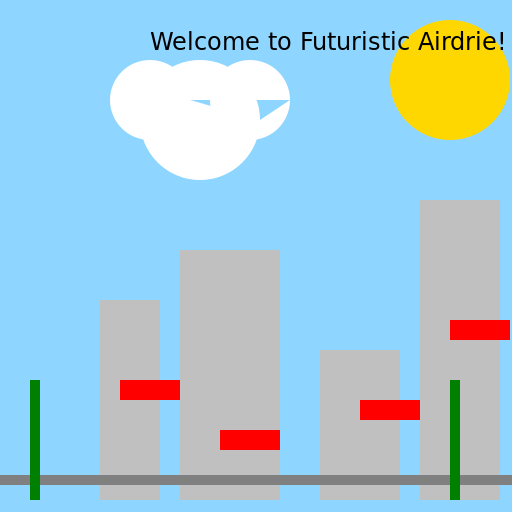 Airdrie UK in the Near Future - DrawGPT