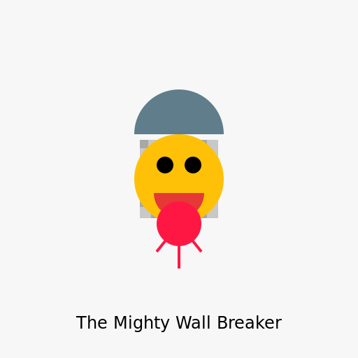 The Mighty Wall Breaker - DrawGPT