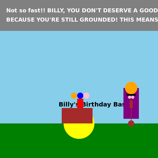 Billy's Birthday Bash - DrawGPT