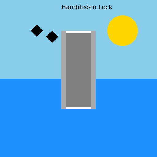 Hambleden Lock - DrawGPT