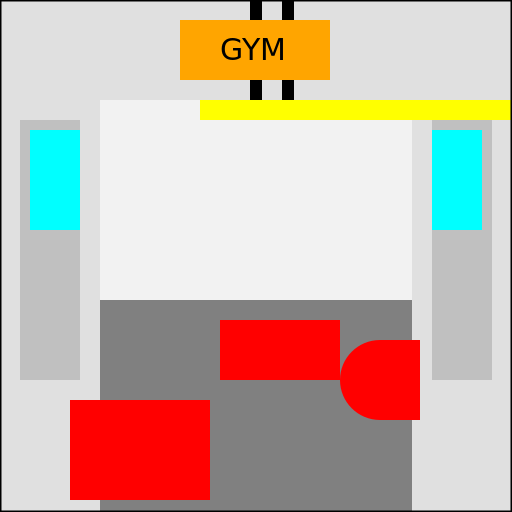 Gym Background - DrawGPT