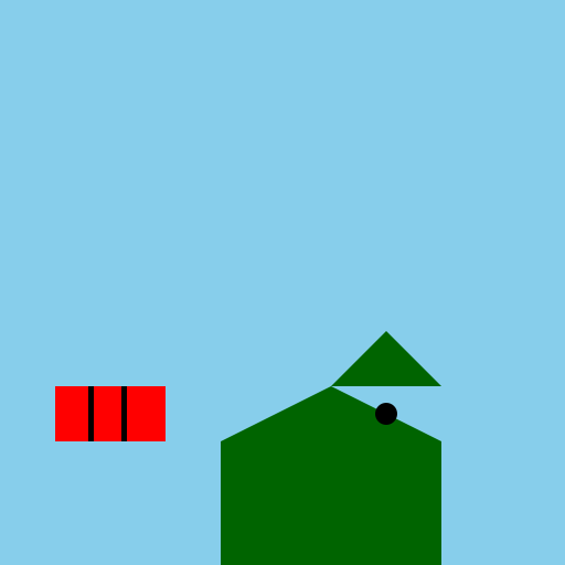 Match Box Eaten by a Crocodile - DrawGPT