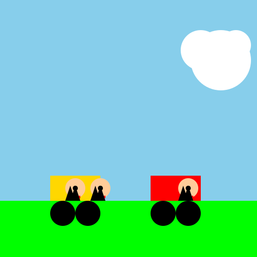 Upin Ipin in Fast & Furious movie - DrawGPT