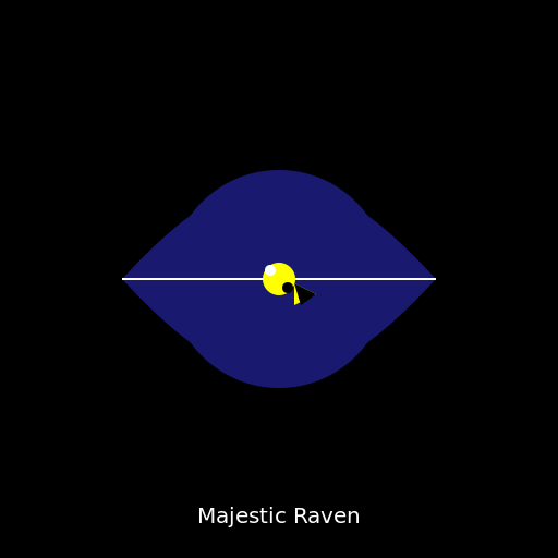 Majestic Raven - DrawGPT
