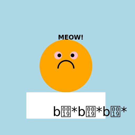 Orange Cat Playing Piano - DrawGPT