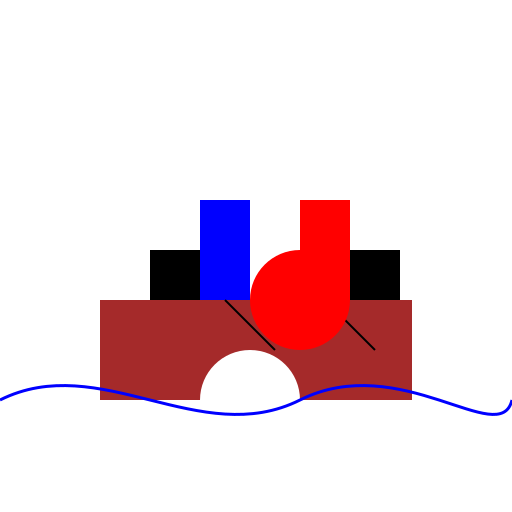 Fighting on a Boat - DrawGPT