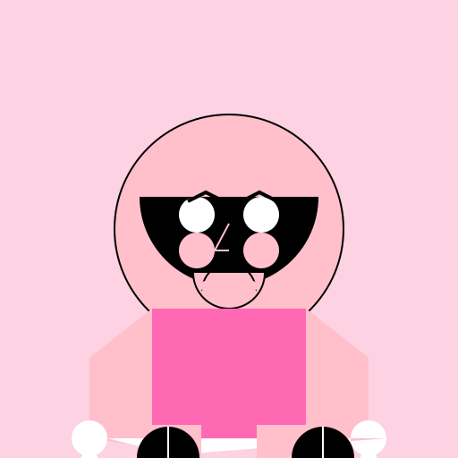 Kyle Kuzma in an Oversized Pink Sweater - DrawGPT