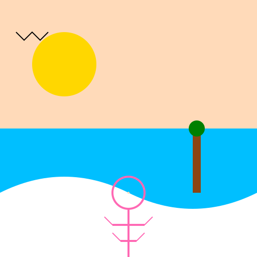 Sunset Sprinter - DrawGPT