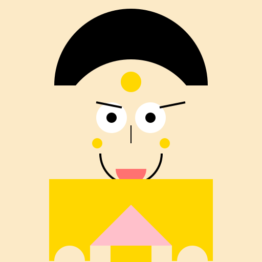 Happy Puerto Rican Girl - Disney Style - DrawGPT