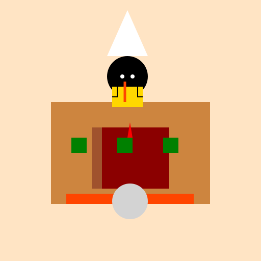 Mosquito Cooking Ukrainian Borsch at the Kitchen - DrawGPT