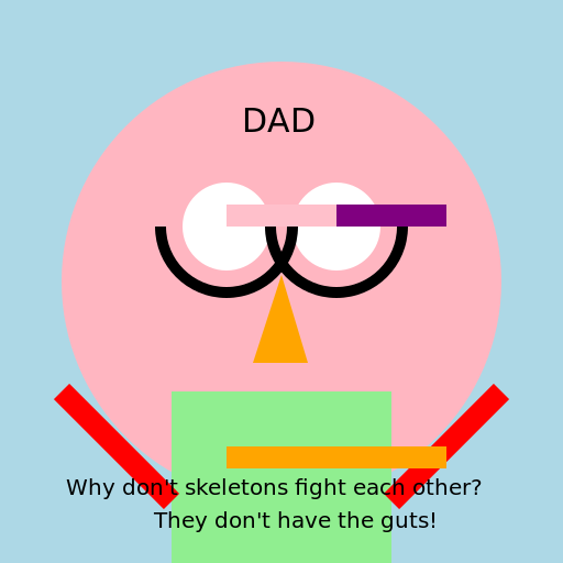 Funny Dad Cartoon Illustration - DrawGPT