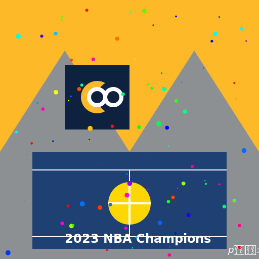 Denver Nuggets 2023 NBA Champions - DrawGPT