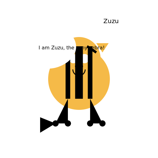 Zuzu the Zany Zebra - DrawGPT