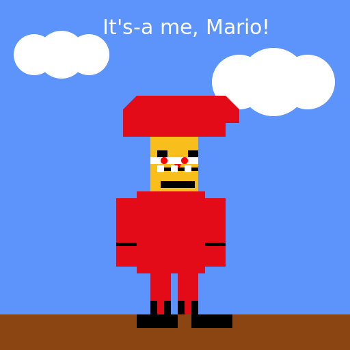 Mario - The Plumber Hero - DrawGPT