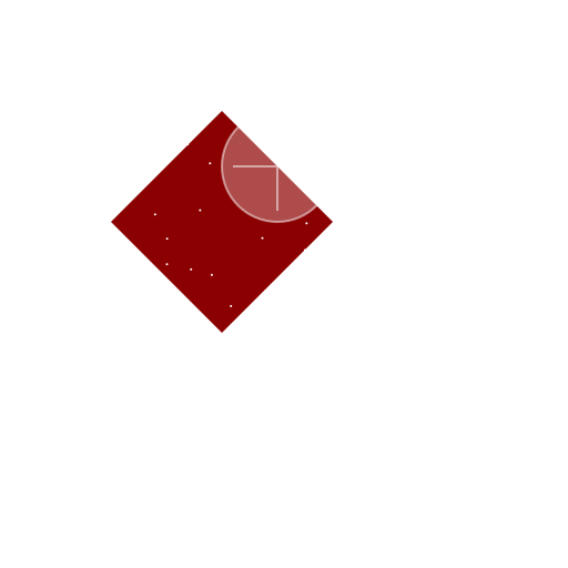 Glowing Blue Light Trapped in a Ruby - DrawGPT