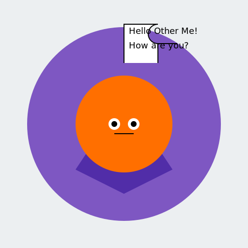 Giratina Conversing with Its Other Self - DrawGPT