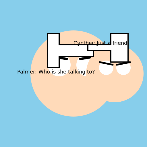 Jealous Palmer and the Mysterious Conversation - DrawGPT