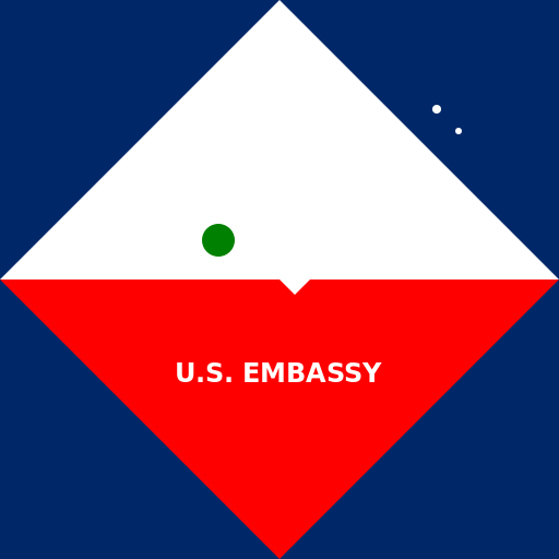 U.S. Embassy Logo - DrawGPT