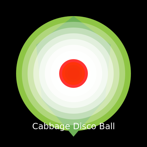 Cabbage Disco Ball - DrawGPT