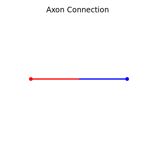 One Axon Connecting to Another - DrawGPT