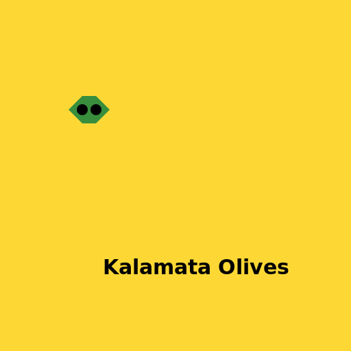 Kalamata Olives Logo - DrawGPT