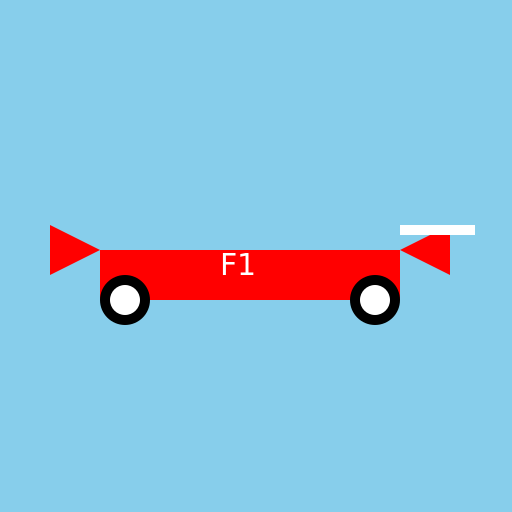 F1 Race Car - DrawGPT