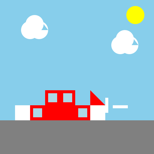 Airplane Taking Off from Airport - DrawGPT