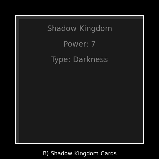 Shadow Kingdom Cards - DrawGPT