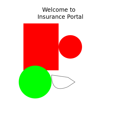 Insurance and Customer Experience Login Screen - DrawGPT