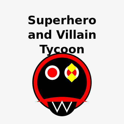 Superhero and Villain Tycoon Icon - DrawGPT