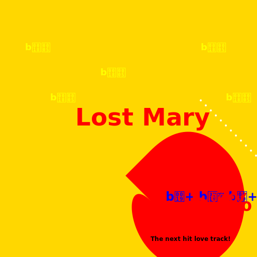 Lost Mary обложка хитового трека про любовь - DrawGPT