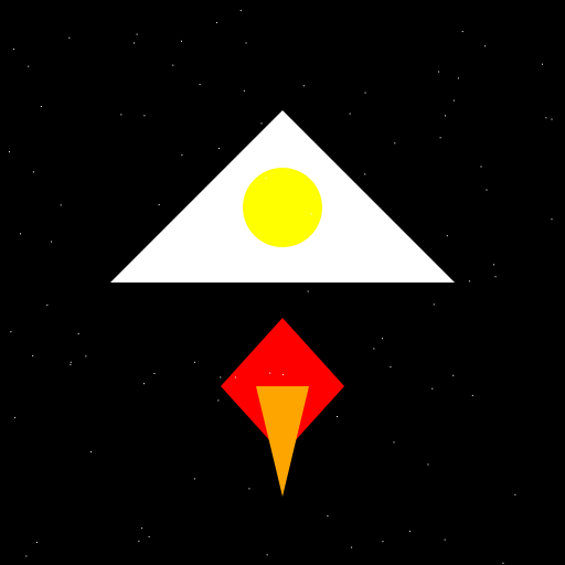 Дом в космосе Logo - DrawGPT