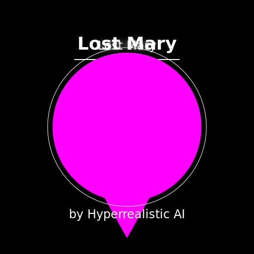Lost Mary - Modern Music Release Cover - DrawGPT