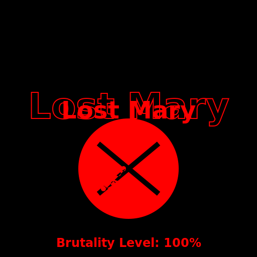 Brutal Cover for Lost Mary Song Release - DrawGPT