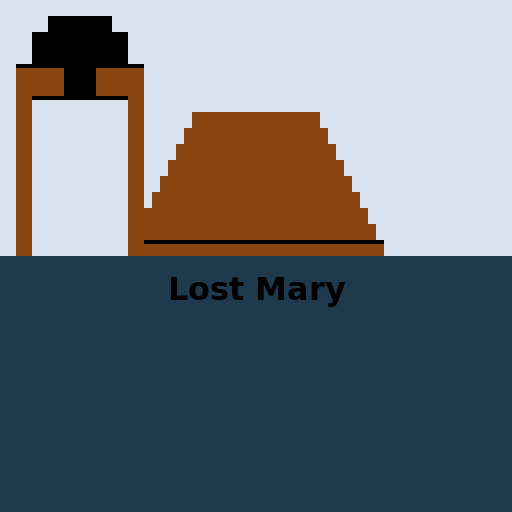 Lost Mary - Medieval River Release Cover - DrawGPT