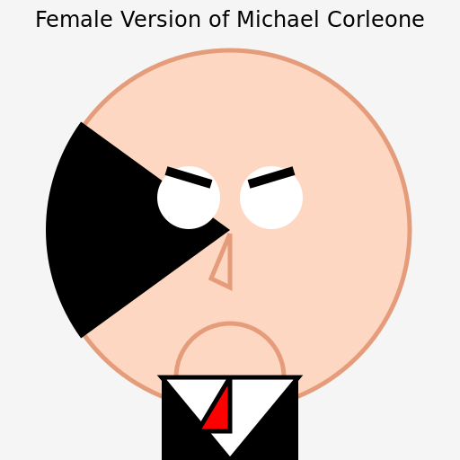 Female Version of Michael Corleone - DrawGPT