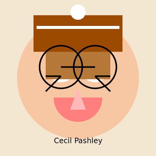 Cecil Pashley - A Colorful Portrait - DrawGPT