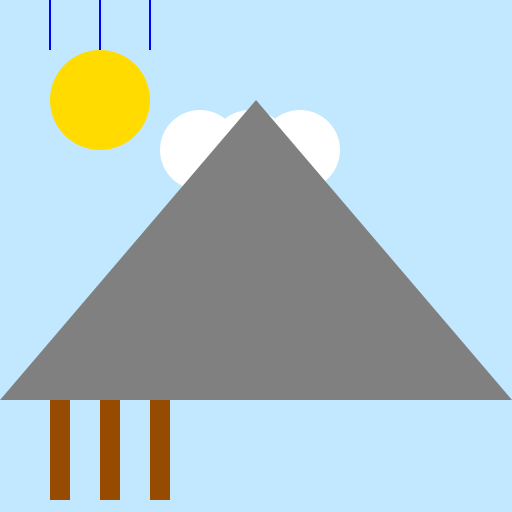 Serene Rainy Landscape - DrawGPT
