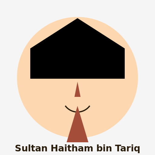 Portrait of Sultan Haitham bin Tariq - DrawGPT