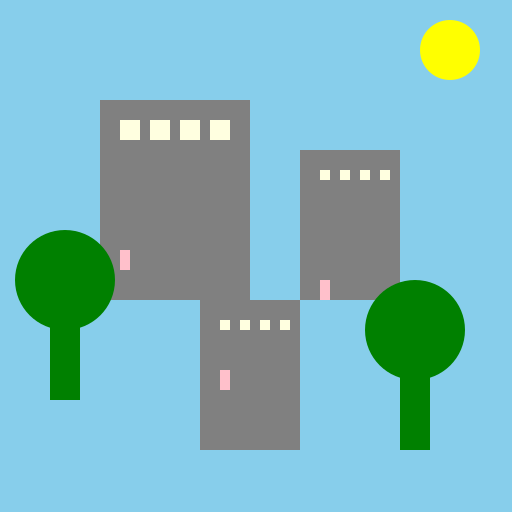 Aerial View of LSR's Campus - DrawGPT
