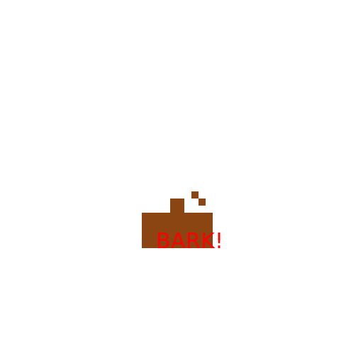 Dachsund barking at the walls - DrawGPT
